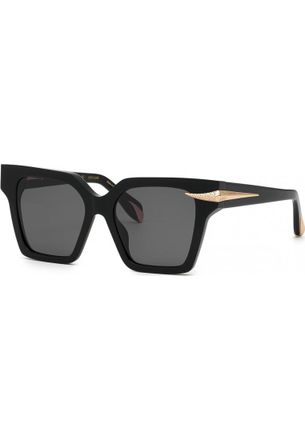 Roberto Cavalli Womens SRC002S54700Y SRC002S 54 700Y Sunglasses - Black - One Size