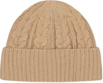 Áeron Alma cable-knit beanie - women - Wool - One Size - Neutrals