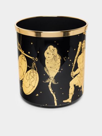 Fornasetti Zodiaco Metal Wastepaper Bin