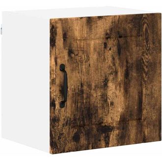 vidaXL Gabinete de cocina con estante Roble ahumado 40 x 31 x 40 cm vidaXL