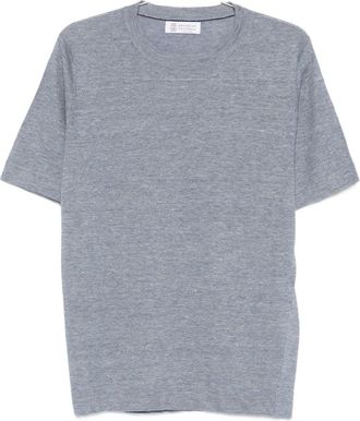 Brunello Cucinelli Linen Blend Sweater-Uomo