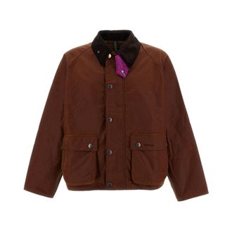 Barbour Jassen, Heren, Bruin, S, Katoen, MWX Jas