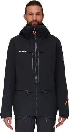 Mammut Haldigrat Hs Hooded Jacket - Mens in Black at Nordstrom, Size Xx-Large
