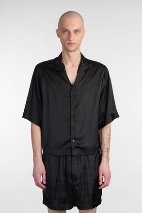 SAPIO Camicia N 38 in triacetato nero