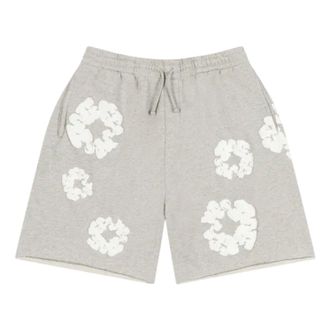 Denim Tears Cotton Wreath Sweatshorts Grey SS25BRS2952055