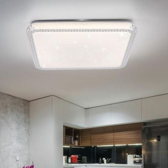 Globo Lighting Illuminazione a soffitto a LED lampada effetto cielo stellato cristalli Globo 41339-24