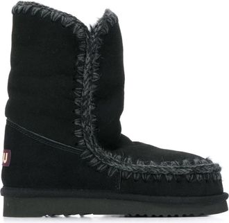 Mou Winterlaarzen - Dames - Winterlaarzen - Zwart - 40 EU - Schoenen