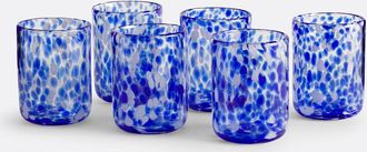 La Redoute Interieurs Set van 6 gespikkelde glazen, Dotio