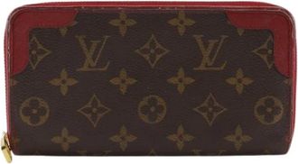 Louis Vuitton Pre-owned Wallets, female, Brown, Size: ONE SIZE Pre-owned Canvas wallets
