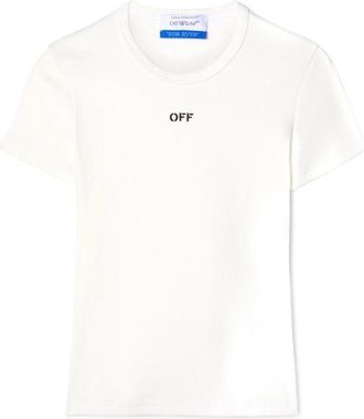 Off-white Off Stamp Rib Basic Tee