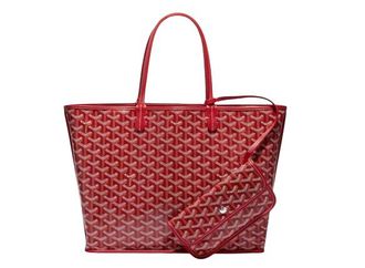 Goyard Red Anjou Reversible Tote Bag