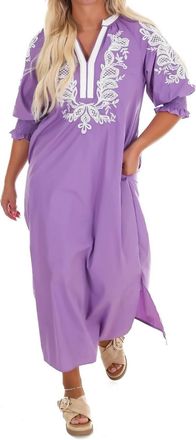 Entro Sweet As Ever Midi Dress In Lavender