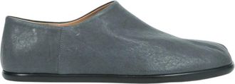 Maison Margiela Grey Tabi Leather Loafers