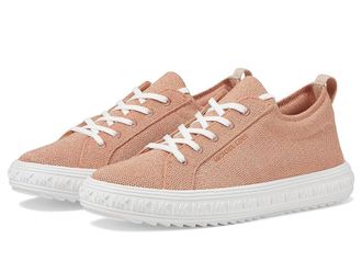 Michael Kors Grove Knit Lace Up Womens Shoes Rose Gold : 8.5 M