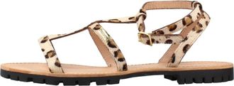 Les Tropeziennes Hexom Sandaal - Dames - Schoenen - Veelkleurig - Maat: 41 EU Leer