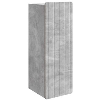 vidaXL Armario De Pared Gris Hormig&oacute;n 33 X 34,5 X 94 Cm Vidaxl