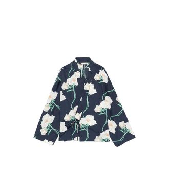 Kenzo V-neck Floral-print Shirt