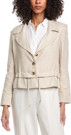 Nanette Lepore Linen-Blend Jacket