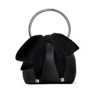Jimmy Choo London Bon Bon Bucket Bag - female - Jimmy Choo - Mini Bags - Black - ONE SIZE - Bags