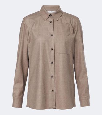 Max Mara Cashmere-blend shirt