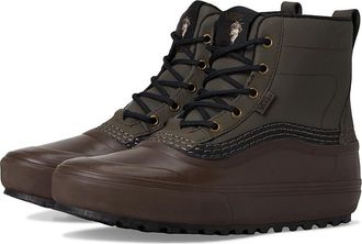 Vans Mtetm Standard Mid Waterproof Shoes Blake Paul Demitasse/Black : Mens 10.5 - Womens 12 Medium, Canvas