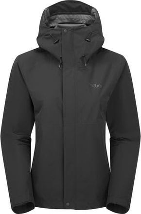 RAB Downpour Jacket - Womens in Black at Nordstrom, Size X-Large