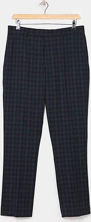 Jacamo Gingham Check Suit Trousers