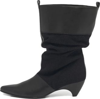 Stella McCartney Stivaletti in tela - Nero