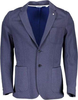 GANT Klassieke Zakkenjas - Heren - Blazers - Blauw - M - Jassen