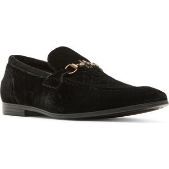 Steve Madden Davian Bit Loafer in Blk Vel at Nordstrom Rack, Size 8