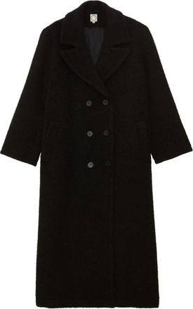 Ines De La Fressange Denise coat - Dames - Mantel - Zwart - M - Wol - Jassen