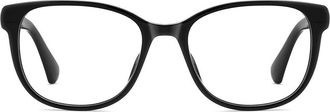 Kate Spade New York lyssa 51mm square optical glasses in Black at Nordstrom