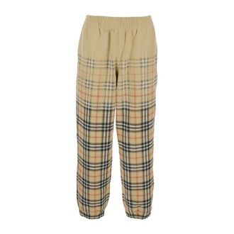 Burberry Sweatpants, male, Beige, Size: XL Sweatpants