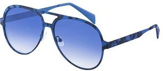 Italia Independent II 0021 023.000 Mens Sunglasses Blue Size 58