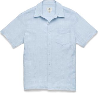 Surfside Supply Co. Joseph Textured Shirt in Light Blue at Nordstrom, Size X-Large