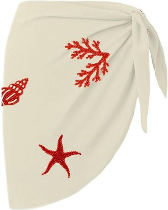 MC2 Saint Barth Donna, Costumi da bagno, Beige, Taglia unica, new