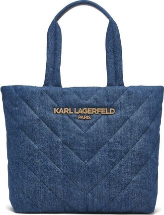Karl Lagerfeld Voyage Tote in Washed Denim at Nordstrom