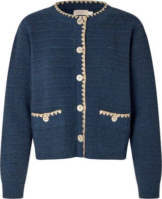 Masai Dames, Truien, Blauw, Maat: 2XL