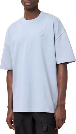 AllSaints Haven T-Shirt in Villa Blue at Nordstrom, Size Xx-Large