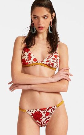 La DoubleJ Fonda Top in Dragonflower Mini Red at Nordstrom, Size Medium