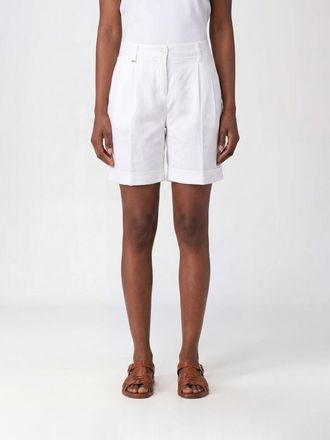 Fay Pantaloncini in lino e cotone stretch