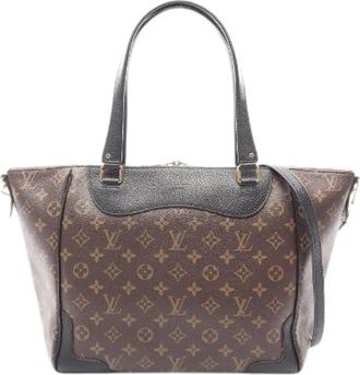 Louis Vuitton Pre-owned Estrela Monogram 2way Tote Bag - Dames - Vintage Shopper - Bruin - ONE Size - Leer - Vintage