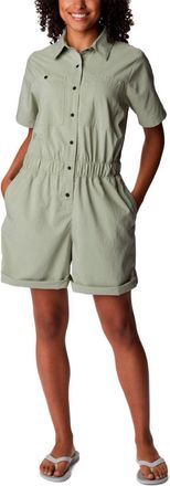 Columbia Silver Ridge Utility Romper Womens Safari Button Front GBO3028
