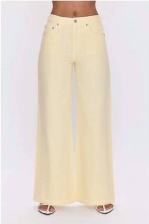 Pistola Denim Jadyn Low Slung Palazzo Jeans In Lemonade