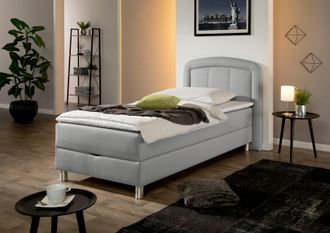 Maintal Polsterbett »Lucas« mit Bettkasten, in 4 Breiten und wahlweise 2 Matratzenarten