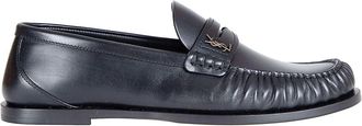 Saint Laurent Loafers, male, Black, Size: 7 1/2 US Loafers