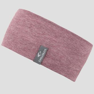 Chillouts Stirnband CHILLOUTS Arica Headband, Damen, rot, Web, Materialmix, meliert, M&uuml;tzen Stirnband, hautfreundlich, atmungsaktiv, regulierend