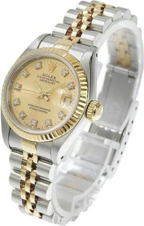 Rolex Orologio da polso vintage Pre-owned - - Pre-owned - Donna - Giallo - ONE SIZE