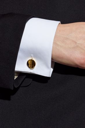 Lanvin Cufflinks, Mens, Gold
