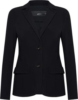 Roberto Ricci Design Surflex Winter Blazer - Dames - Blazers - Zwart - L - Leer - Jassen